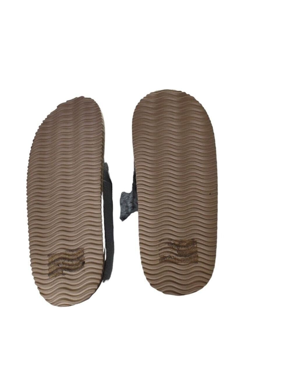 Women's Blue Gray Slippers Small - Picture 4 of 4